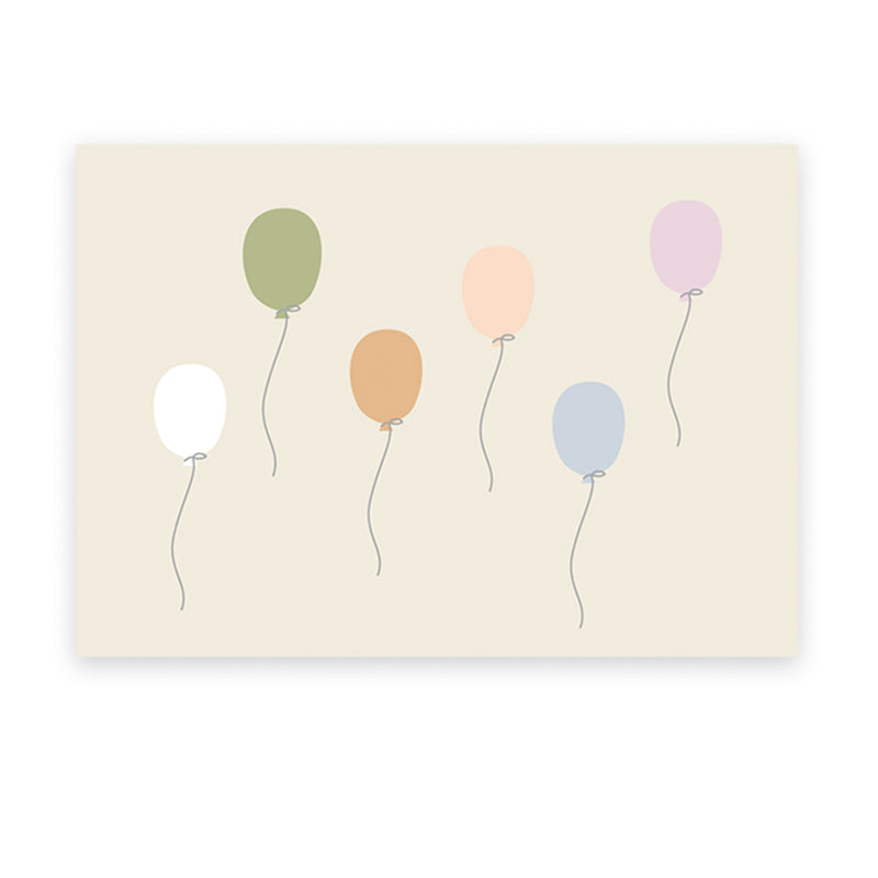 Grußkarte "Luftballons"